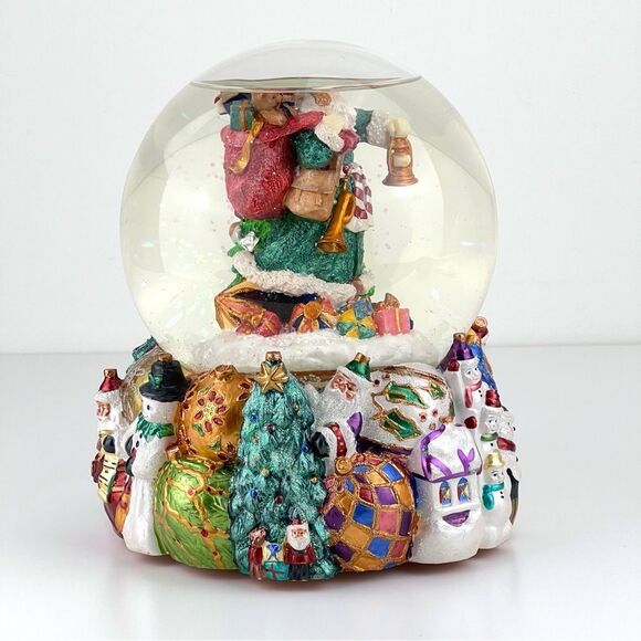 Vintage Christopher Radko Santa Ltd Ed‎ Snow Globe Musical - Picture 5 of 11